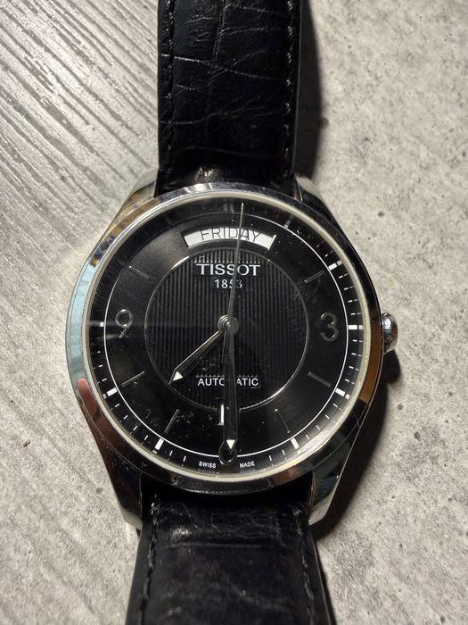 Vând ceas Tissot T-One Automatic — geam safir, cadran negru
