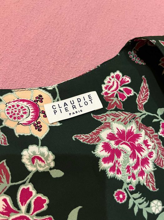 Claudie Pierlot флорална рокля, нова, размер XS