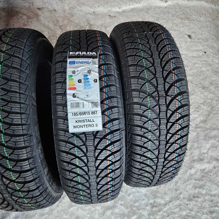 4 Нови зимни гуми 185/65R15 Fulda KristallMontero 3 88T DOT3725 France