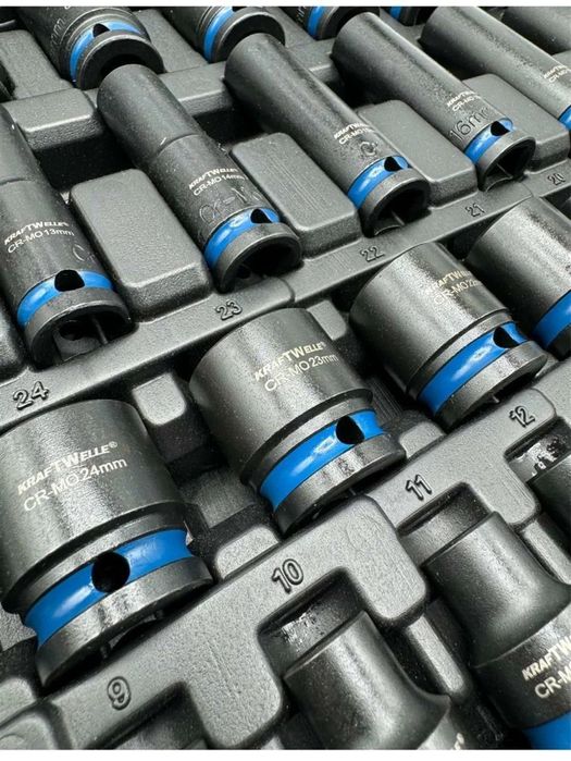 Ударни вложки професионални 1/2” 40 части в куфар KRAFTWELLE