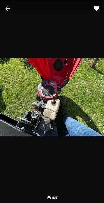 Tractoras de tuns iarba Castelgarden ca Husqvarna Rider