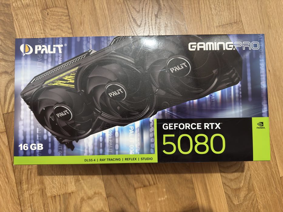 Видеокарта Palit geforce rtx 5080 16gb