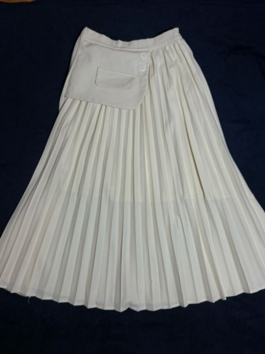 Юбка миди плесерованная
