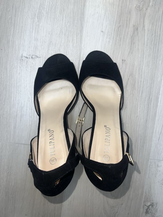 36 размер замша каблук 9 см