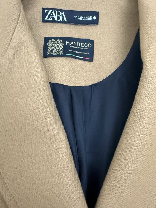 Пальто шерстяное. ZARA