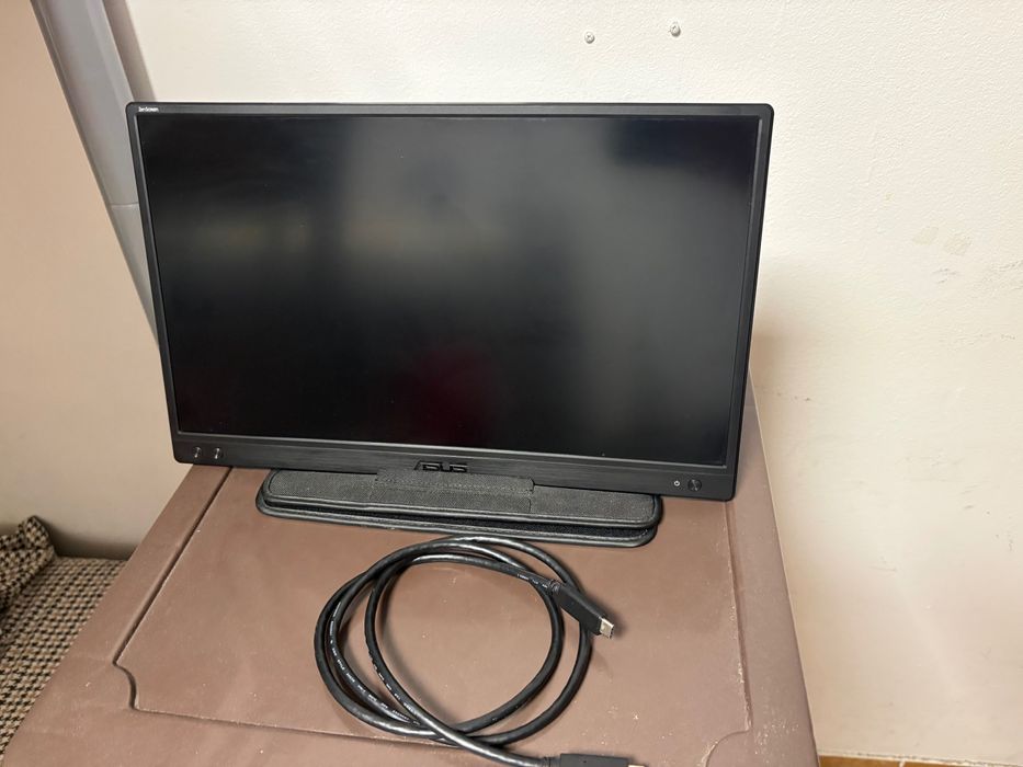 ASUS ZenScreen MB166C Portable LED IPS Monitor, 15.6", Full HD, 60Hz, Flicker free, black