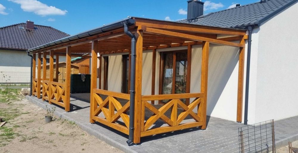 Terase foisoarea magazie de depozitare pergole