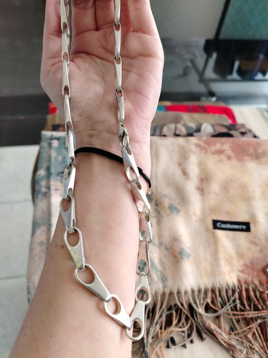 Масивен сребърен ланец