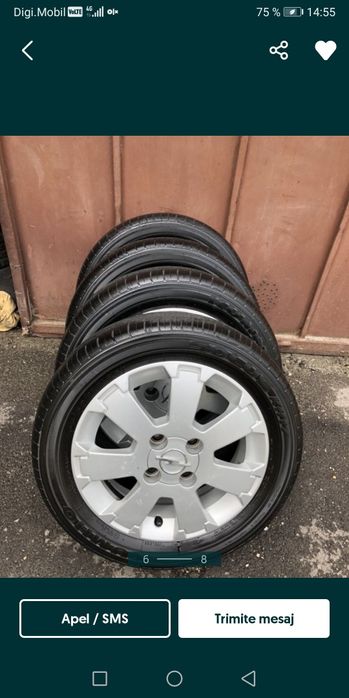 Vand jante opel agila