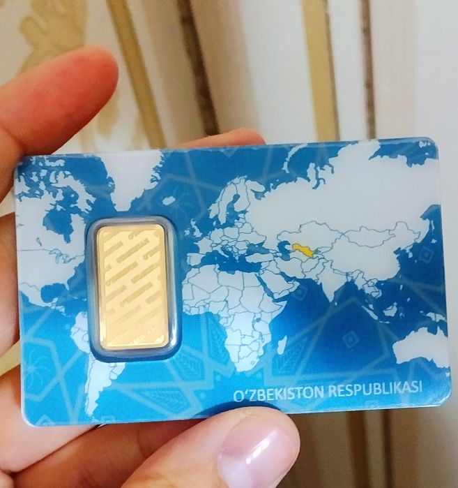 Продам срочно золотой слиток 5 Грамм Оригинальный