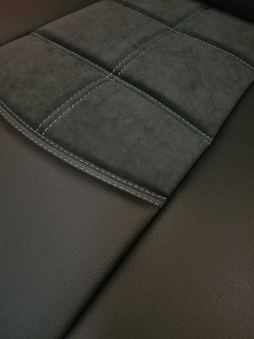 Huse scaun auto QUATRO Piele Eco BMW, Mercedes, Skoda, Audi