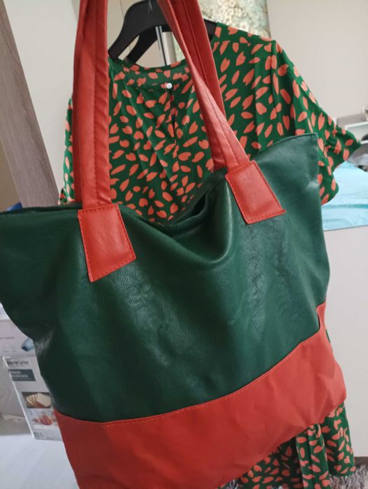 Комплект рокля и чанта