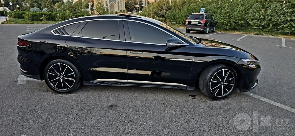 BYD HAN EV Xan 2023YIL 605KM qora kraska tozza