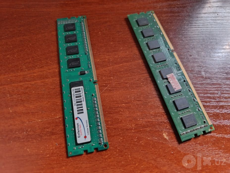 Оперативная память DDR3. 8-2гб 2шт