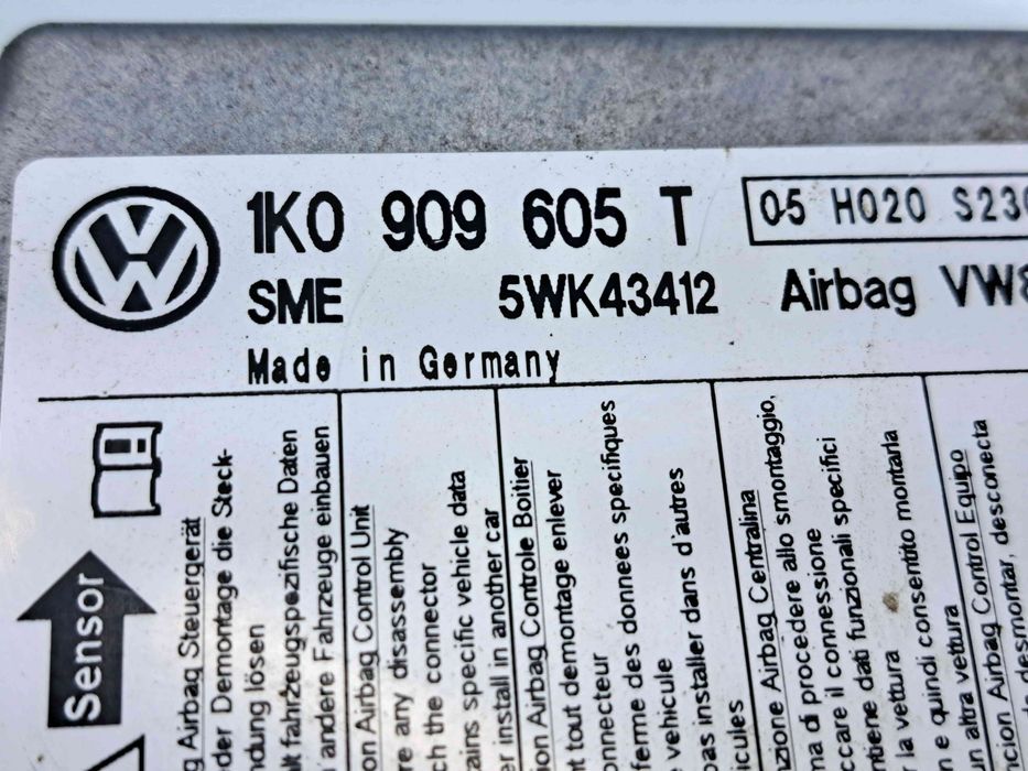 Calculator airbag Skoda Octavia 2 Combi (1Z5) [Fabr 2004-2013] Facelif
