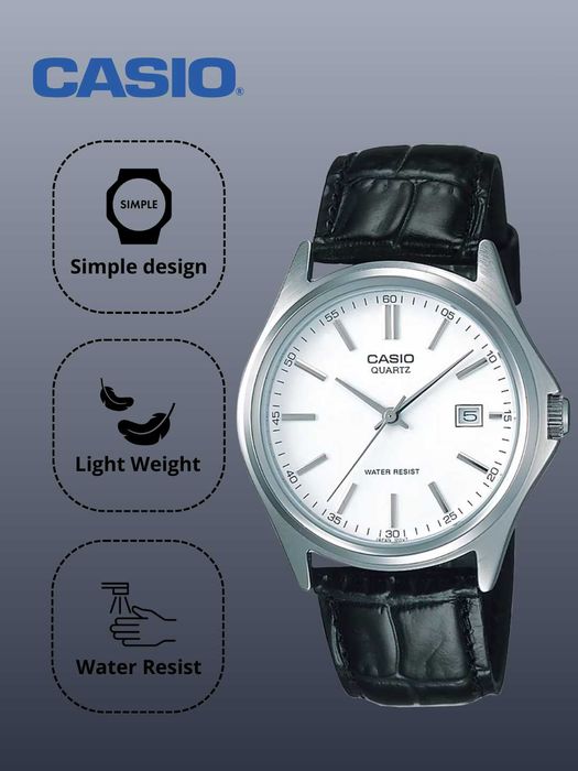 Casio MTP-1183 – Мужские часы с японским кварцевым механизмом