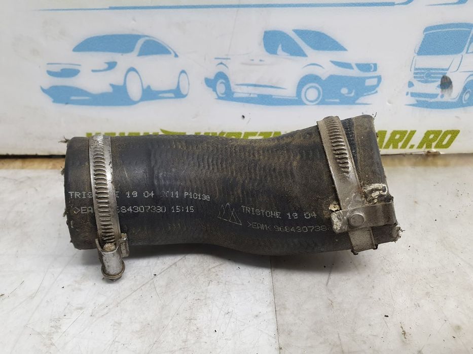 Furtun intercooler 9684307380 Peugeot 3008 1 (facelift) (2013 - 2016) 1.6 hdi 9HD