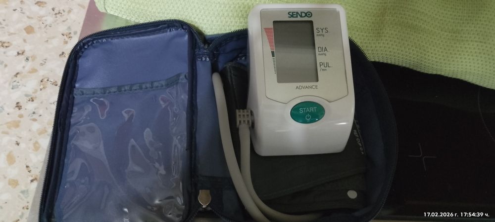 апарат за кръвно налягане sendo