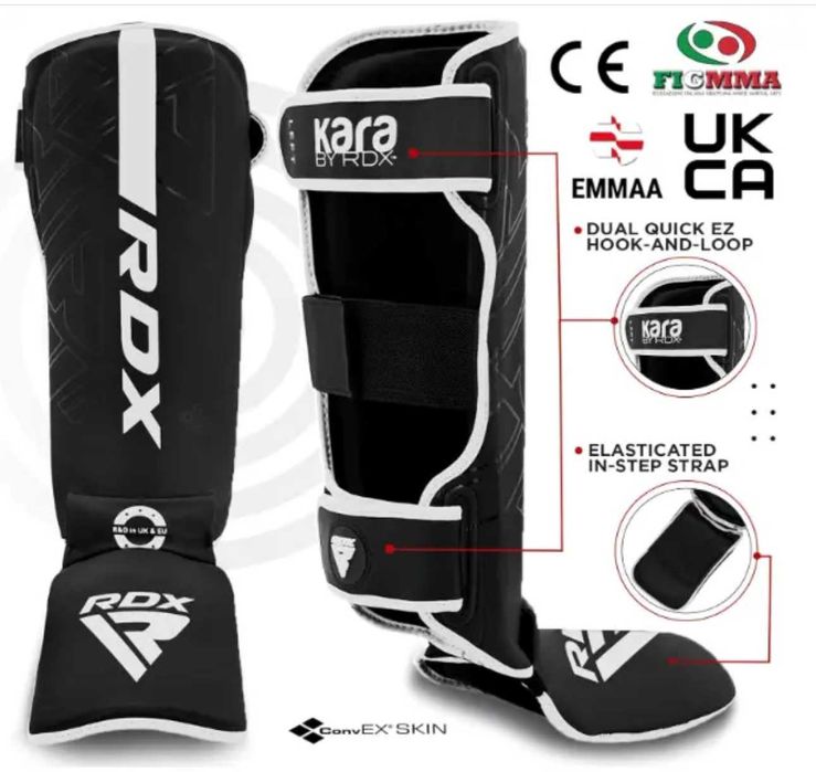 RDX защита для ног, футы для единоборств, кикбоксинг, муай тай, карате