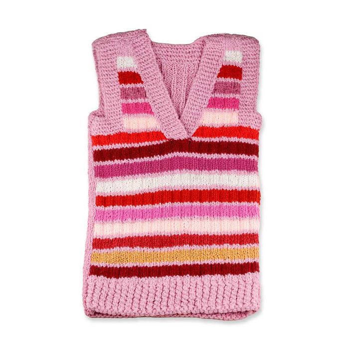 Vesta tricotata Pretty Pink