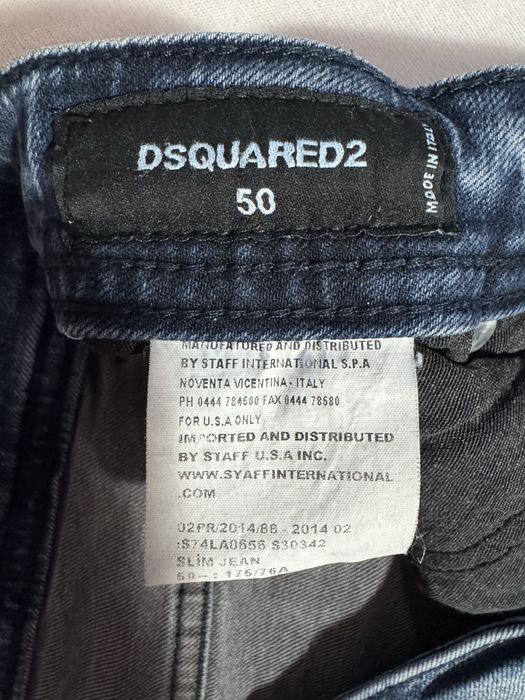 Къси дънки DSQUARED 2 размер 50 “скъсани”