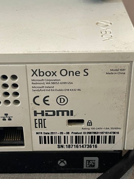 Xbox one s хорошее состояние