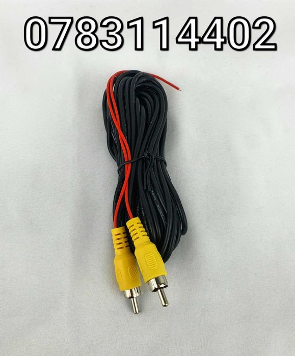 Cablu Video RCA-Camera marsarier-Cablu alimentare camera marsarier-6M