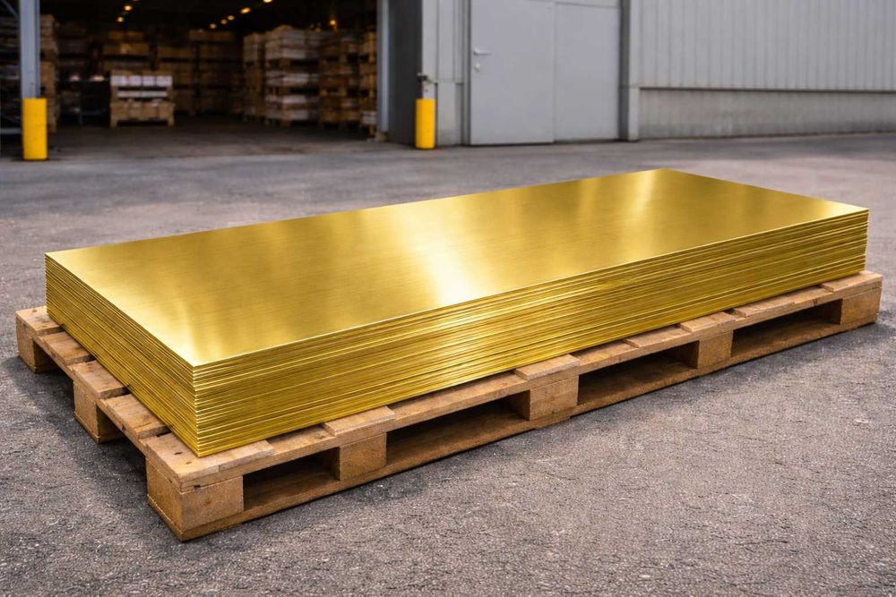 Латунные листы напрямую со склада
