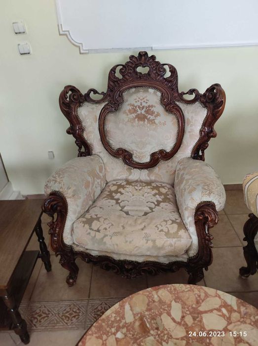 Kласически комплект - мека мебел в стил Барок