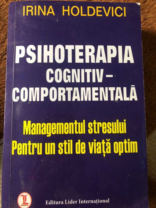 Psihoterpia Cognitiv -Comportamentala - Irina HOLDEVICI