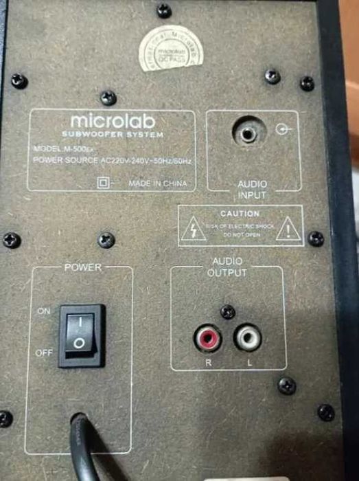 Колонки Microlab M-500ex 40w