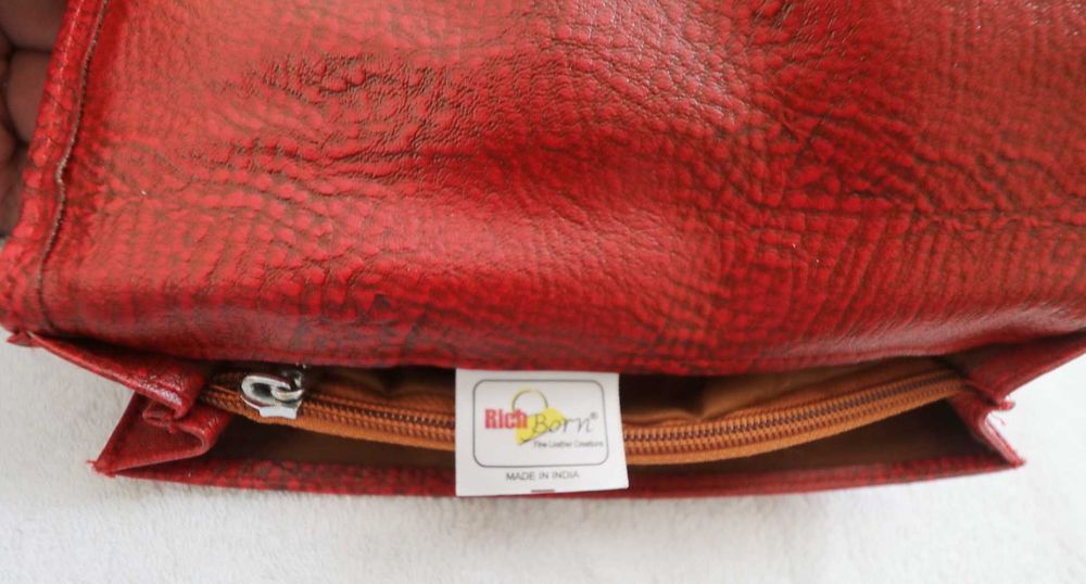 дамско портомоне от естествена кожа, произход: индия