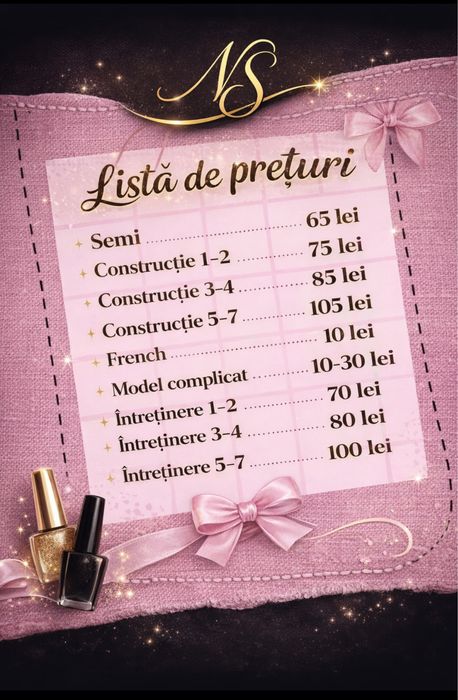 Unghii cu gel/semi Iași.