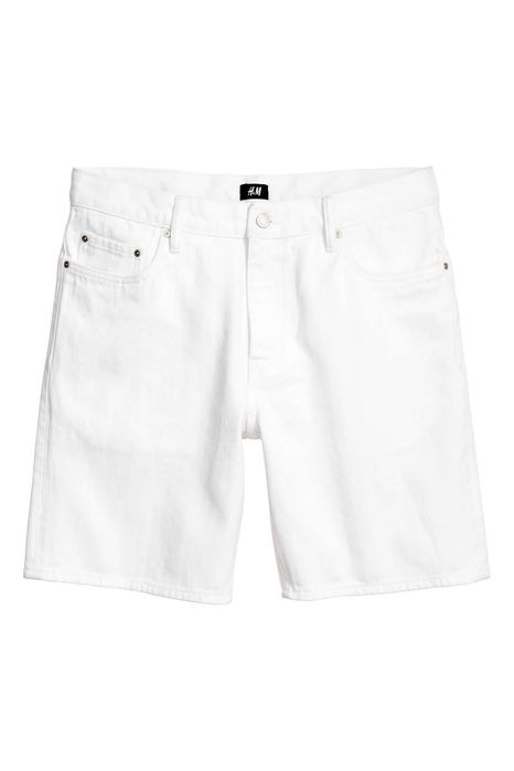 H&M - 5 blugi scurti, bumbac mar. M/32(US)/48(EU), noi, cu eticheta [talie 86 - 90 cm.]