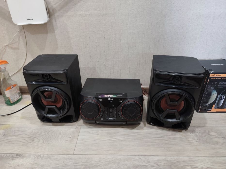 Муз центр с блютузом