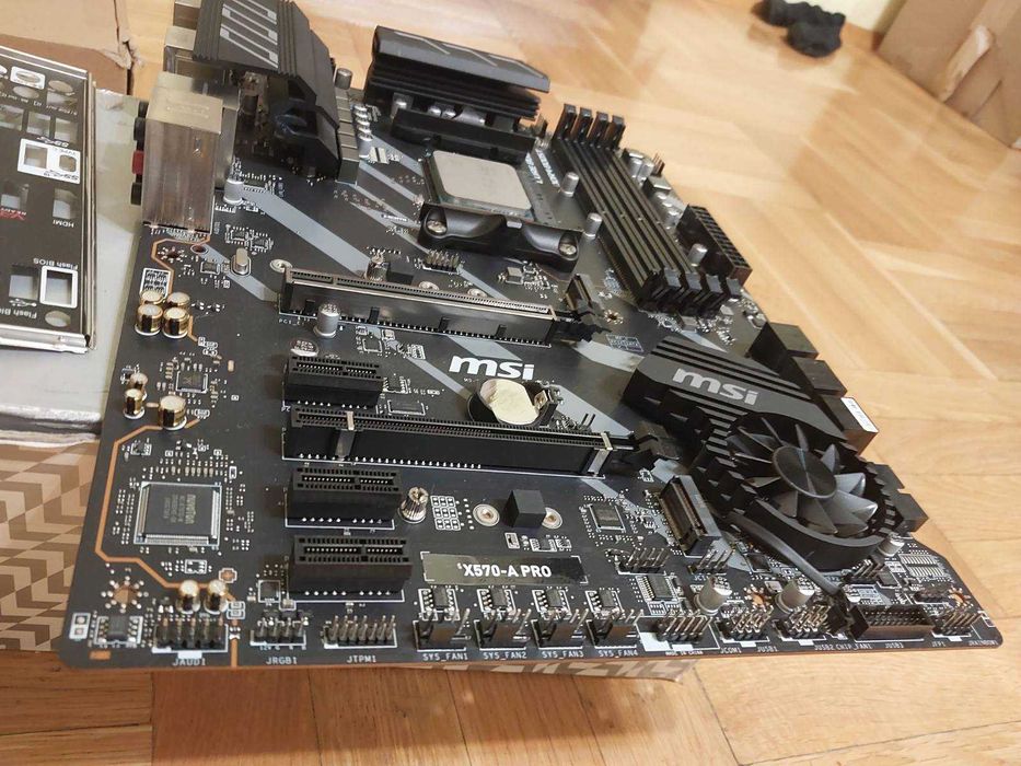 AMD Ryzen 7 5800X + MSI X570A Pro