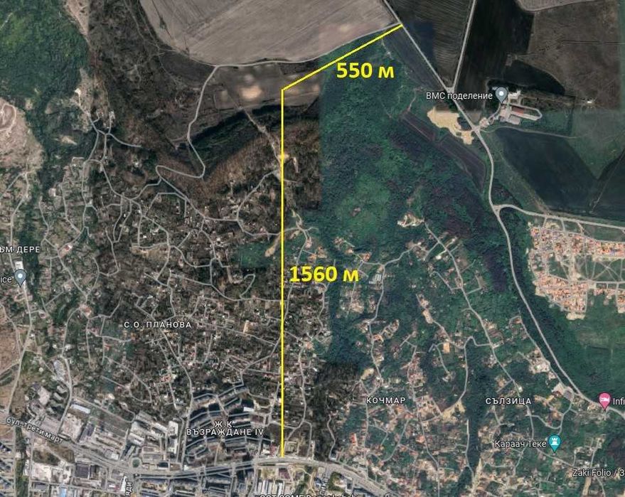 Продава се Земеделски имот в Варна, Електрон -  кв.м за 3786 €/дка - Снимка #1