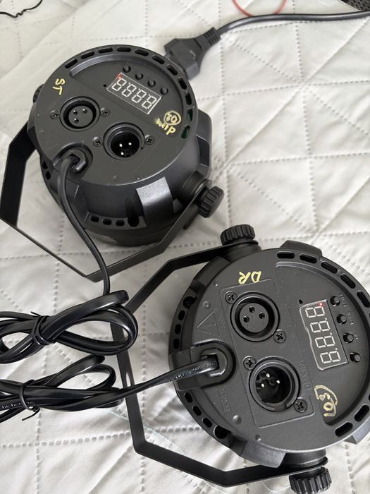Lumini wash led dmx