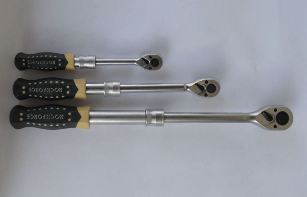 Телескопична тресчотка 1/4" 3/8" 1/2" RockForce гр. Асеновград • OLX.bg