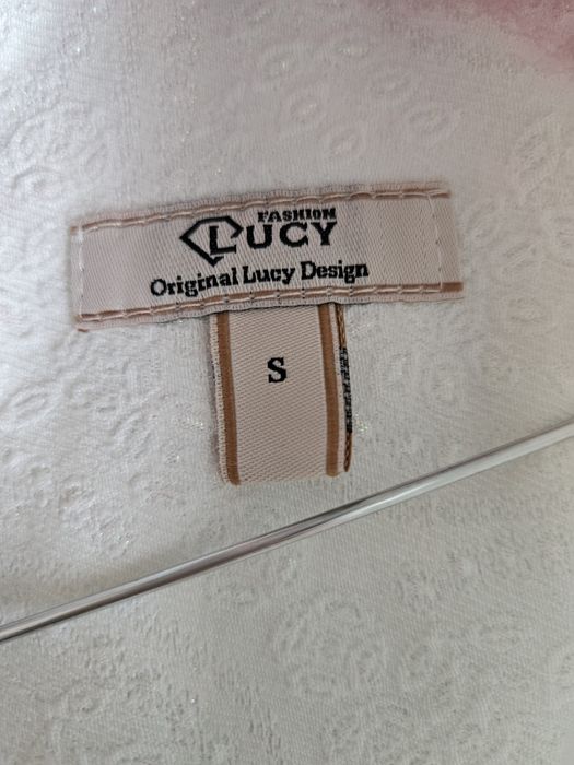 Бяла рокля Lucy Fashion