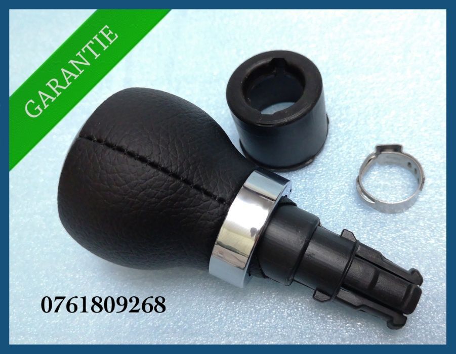 Nuca schimbator din piele VW Passat B6 B7 CC cu 5 trepte