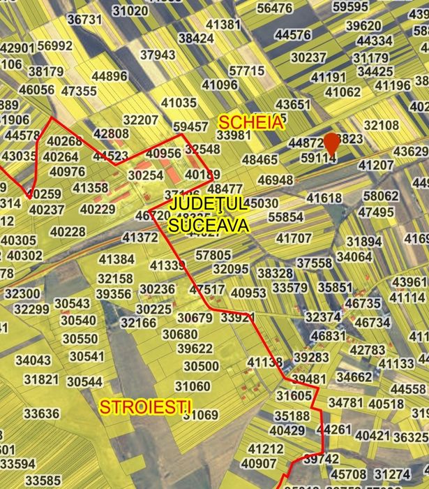 Terenuri la E 58 lângă Fan Courier(Scheia), Dezstore.