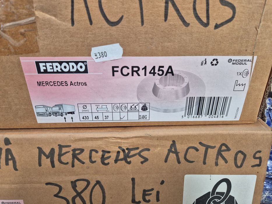 Disc frana mercedes actros nou