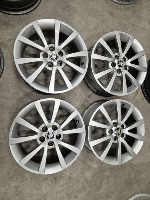 Jante otel 5x100 R16 Skoda Fabia Scala Roomster Kamiq Vw Polo Taigo T Cross Seat Ibiza