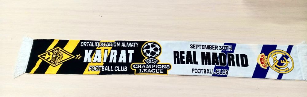 Шарф  Кайрат - Реал Мадрид