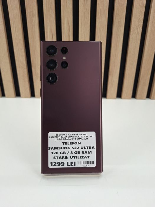 Samsung S22 Ultra 128Gb 8Gb Garantie/Factura #58857