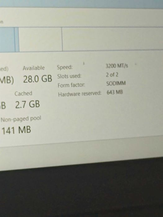 32GB RAM DDR4 laptop 3200mhz SODIMM kit