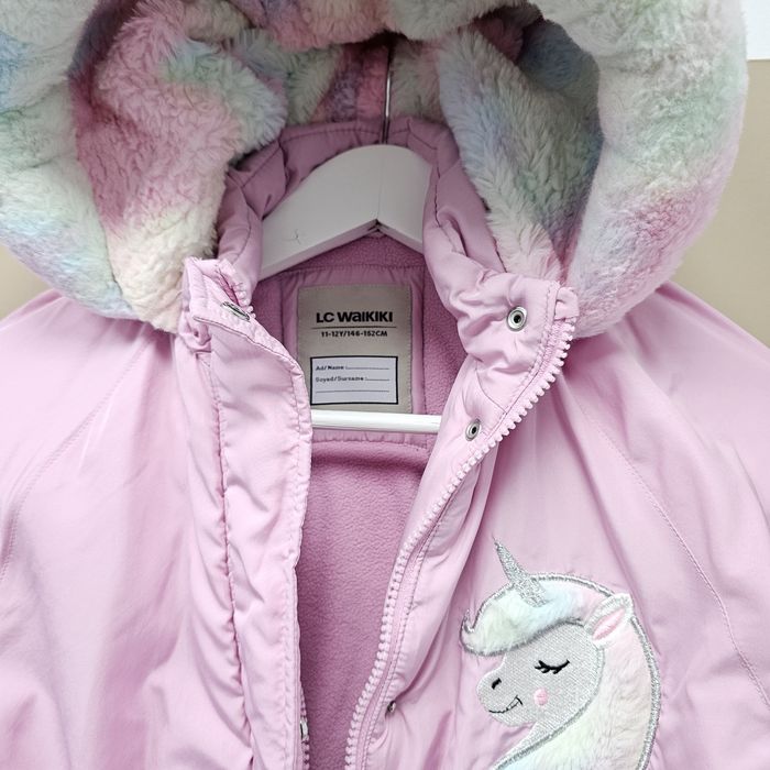 Ново розово зимно яке 11/12 г