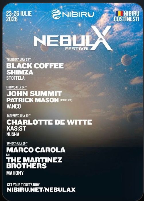 Bilet nebulaX Ga