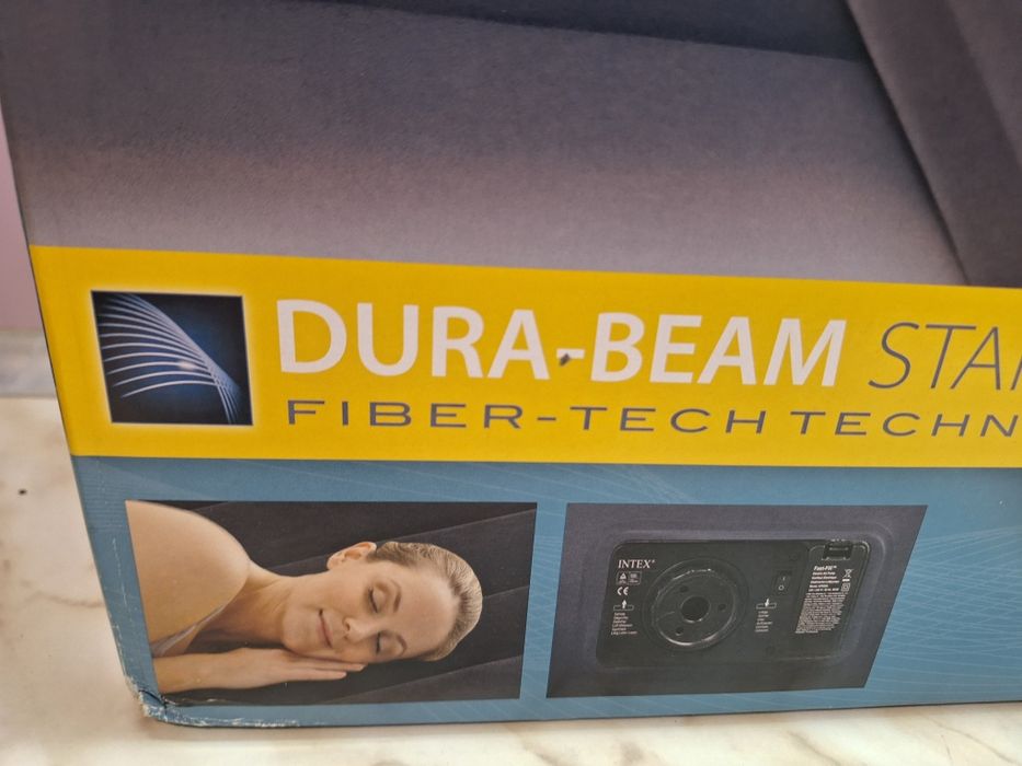 Надуваем матрак Intex